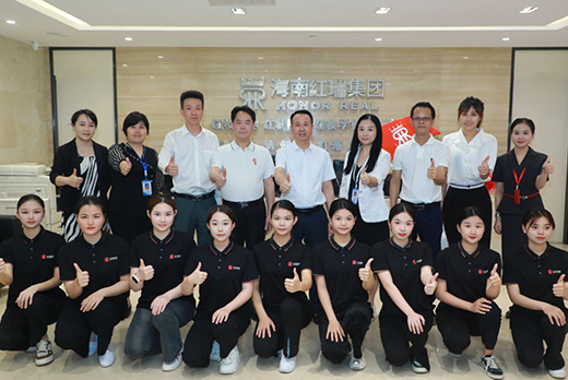 校企合作，协同育人 | 海南省华侨商业学校领导到访参观6163银河